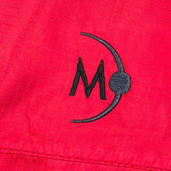 Moonstone Goretex Jacket Rain Coat Small Red Hood Nylon Shell Ripstop Gorpcore - Picture 5 of 16